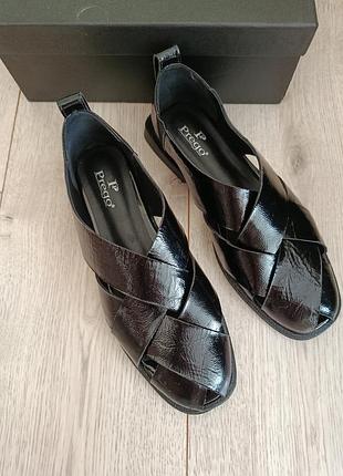 Новые туфли женские, натуральная кожа, бренд prego 39.5 (26 см)