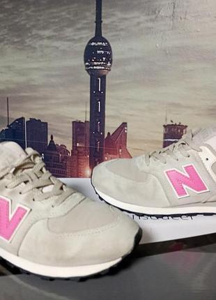 Кросівки new balance 574 (арт. gc574me2), розмір 35.5, довжина устілки 23 см, країна виробник індонезія, оригінал