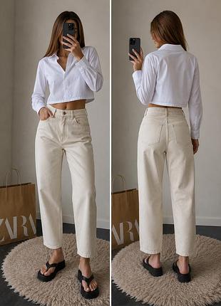 Джинси мом mom zara