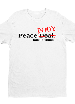 Футболка мужская с оригинальным принтом надписью "peace deal push it