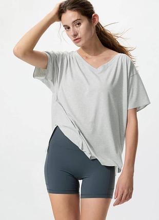 Uniqlo  женские спортивные-тренировочные шорты/велосипедки