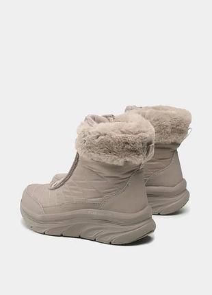 Skechers d'lux walker winter solstice  женские зимние ботинки