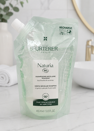 *rené furterer naturia gentle micellar shampoo*— ніжний мікелярний шампунь для щоденного догляду за всіма типами волосся 🌿