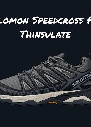 Salomon speedcross pro thinsulate grey beige