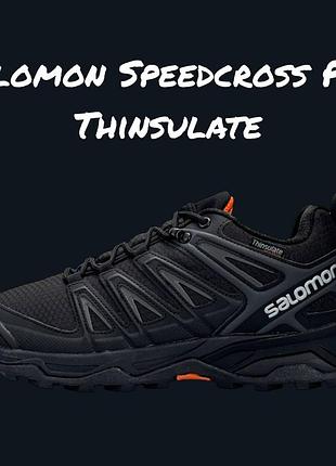 Salomon speedcross pro thinsulate black white