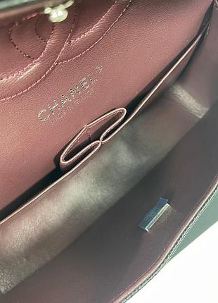 Cc classic flap leather bag 7