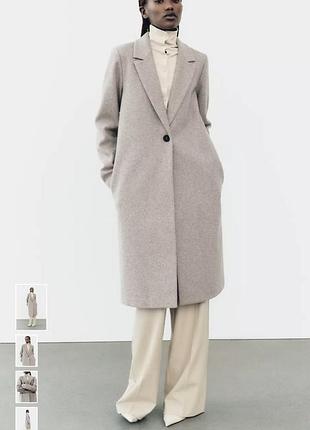 Пальто жіноче zara розмір м