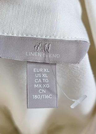 Платье лен hm. 6