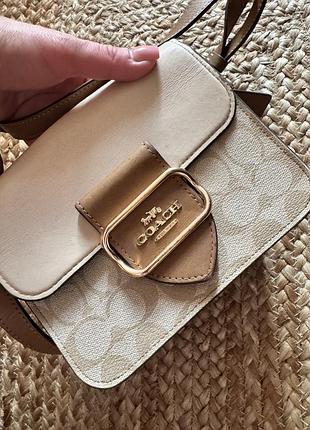 Оригінальна кросбоді сумочка coach
