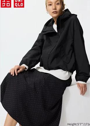 Парка з бавовняної суміші uniqlo