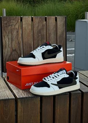Кроссовки nike air jordan x travis scott