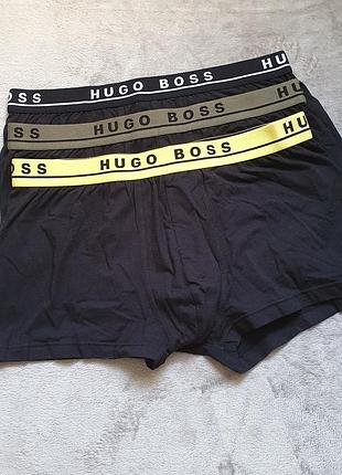 Комплект трусы боксёры hugo boss!