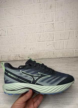 Модные беговые кроссовки mizuno wave rider gtx gore-tex