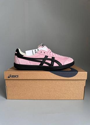 Кроссовки мужские, кроссовки женские, 1в1 люкс качество, кожа, asics onitsuka tiger tokuten pink/black брак 1039, sky-asc-0266-1039