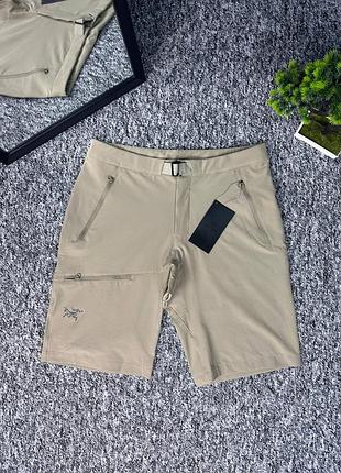 Карго шорты мужские arcteryx gamma песочные шорты с карманами трекинговые