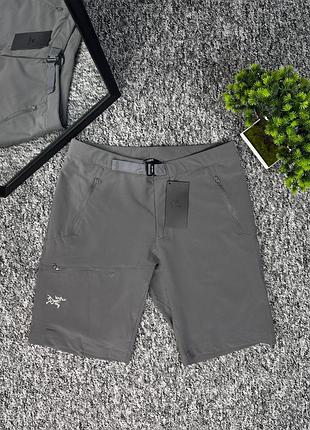 Шорты arcteryx gamma карго шорты серые эластичные