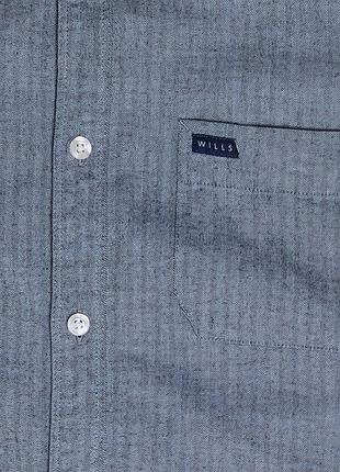 Сорочка jack wills чоловіча сіра (оригінал)