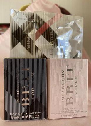 Мініатюра парфуму burberry