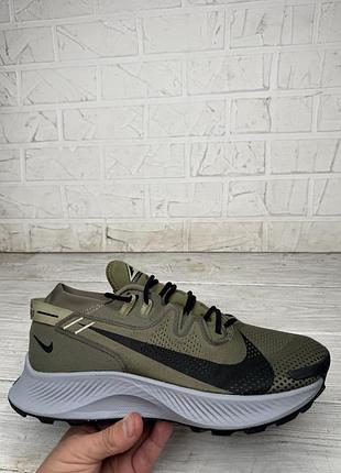 Крутые кроссовки nike pegasus trail 2 хаки размер 42-42.5