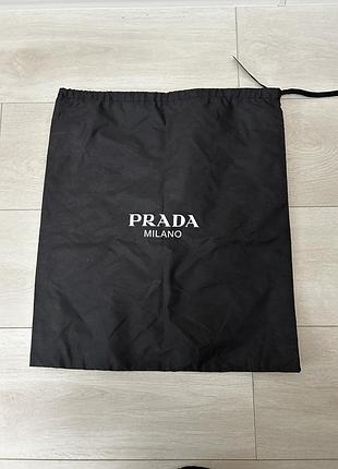 Пильник для взуття prada milano чорний | мішок для зберігання