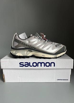 Кроссовки мужские, кроссовки женские, 1в1 люкс качество, кожа, salomon xt-4 advanced silver брак 999, sky-slm-0055-0999