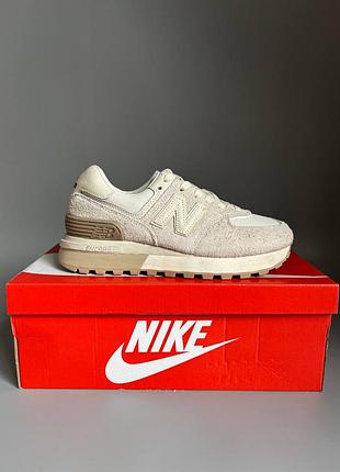 Кроссовки мужские, кроссовки женские, 1в1 люкс качество, кожа, new balance 574 legacy beige брак 953, sky-nik-0427-0953