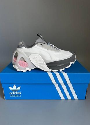 Кроссовки мужские, кроссовки женские, 1в1 люкс качество, кожа, adidas edge runner white/grey брак 861, sky-adi-0533-0861