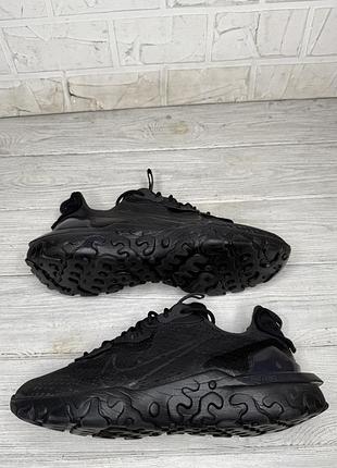 Модные черные кроссовки nike react vision 9