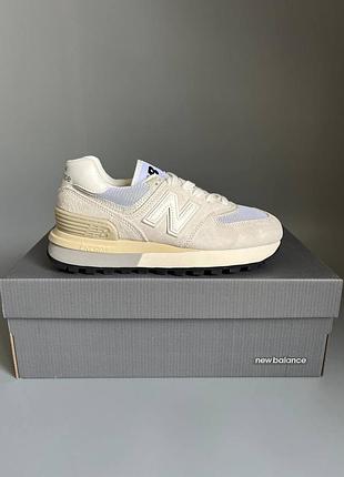 Кроссовки мужские, кроссовки женские, 1в1 люкс качество, кожа, new balance 574 legacy white брак 814, sky-nbl-0179-0814