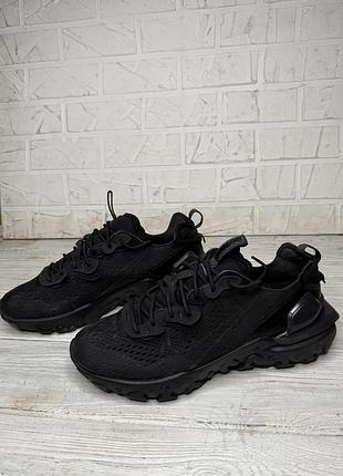 Модные черные кроссовки nike react vision 4