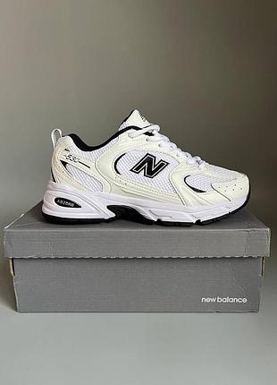 Кроссовки мужские, кроссовки женские, 1в1 люкс качество, кожа, new balance 530 black/white nbl-0141 брак 794, sky-nbl-0141-0794