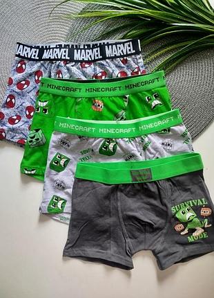 Трусы боксеры на мальчика primark 8/9р.