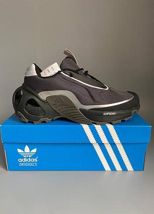 Кросівки чоловічі, кросівки жіночі, 1в1 люкс якість, шкіра, adidas edge runner black/silver брак 625, sky-adi-0567-0625