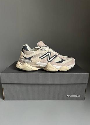 Кроссовки мужские, кроссовки женские, 1в1 люкс качество, кожа, new balance 9060 moonrock linen 2.0 брак 709, sky-nbl-0486-0709