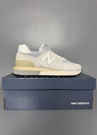 Кроссовки мужские, кроссовки женские, 1в1 люкс качество, кожа, new balance 574 legacy white брак 448, sky-nbl-0179-0448