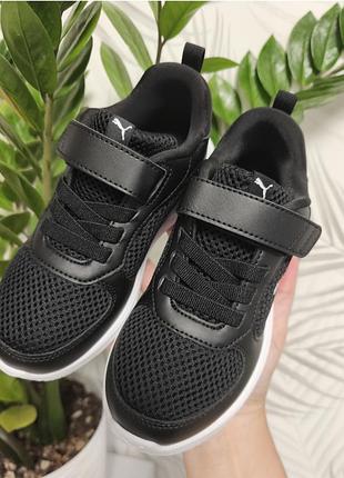 Кроссовки детские демисезонные puma fun racer, размер 30