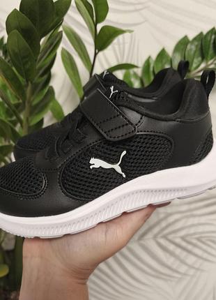 Кроссовки детские демисезонные puma fun racer, размер 30
