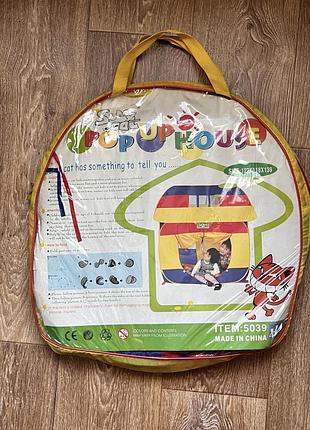 Дитячий ігровий намет-будиночок sunny cat pop up house