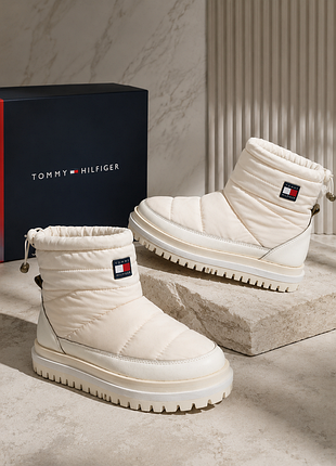 Ботинки зимние tommy hilfiger 42 оригинальные брендовые