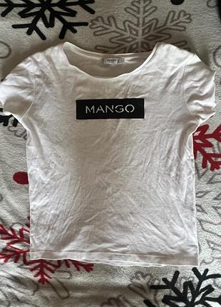 Жіноча базова футболка mango манго