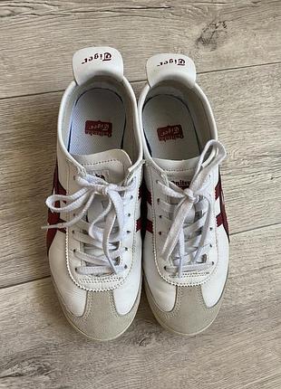 Кросівки onitsuka tiger mexico 66 "white burgundy