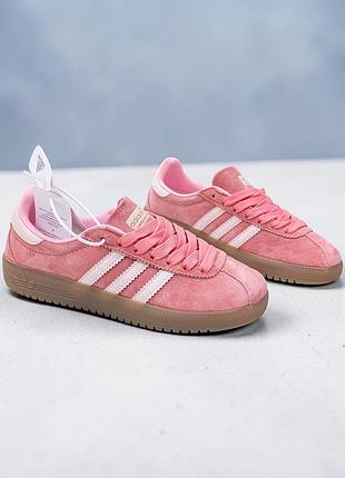 Жіночі кросівки adidas bermuda pink рожеві