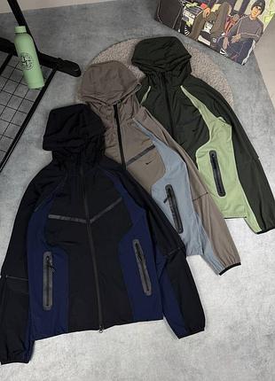 Спортивний костюм nike tech fleece woven suit (преміум якість)