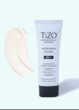 Tizo am replenish lightly non tinted spf 40, розлив
