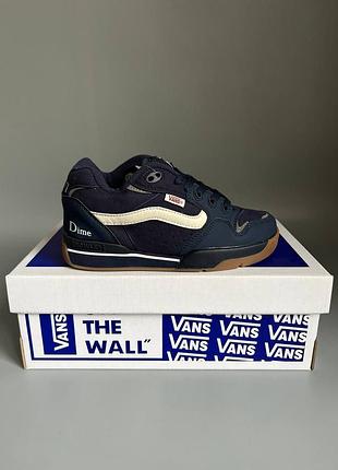 Кросівки чоловічі, кросівки жіночі, 1в1 люкс якість, шкіра, vans rowley xlt blue брак 539, sky-van-0028-0539