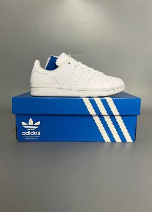 Кроссовки мужские, кроссовки женские, 1в1 люкс качество, кожа, adidas stan smith white брак 280, sky-adi-0047-0280