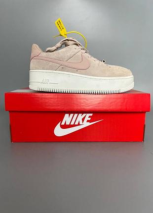 Кроссовки мужские, кроссовки женские, 1в1 люкс качество, кожа, nike air force pink брак 279, sky-nik-0063-0279
