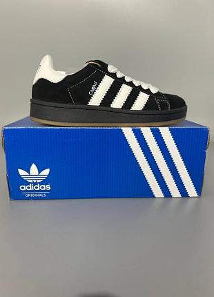 Кросівки чоловічі, кросівки жіночі, 1в1 люкс якість, шкіра, adidas campus 00s x korn black/white брак 59, sky-adi-0406-0059