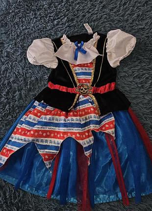 Платье пиратки 7-8 лет