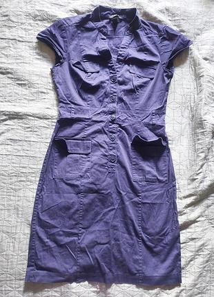💜 платье h&amp;m, размер eur 38 (m), хлопок